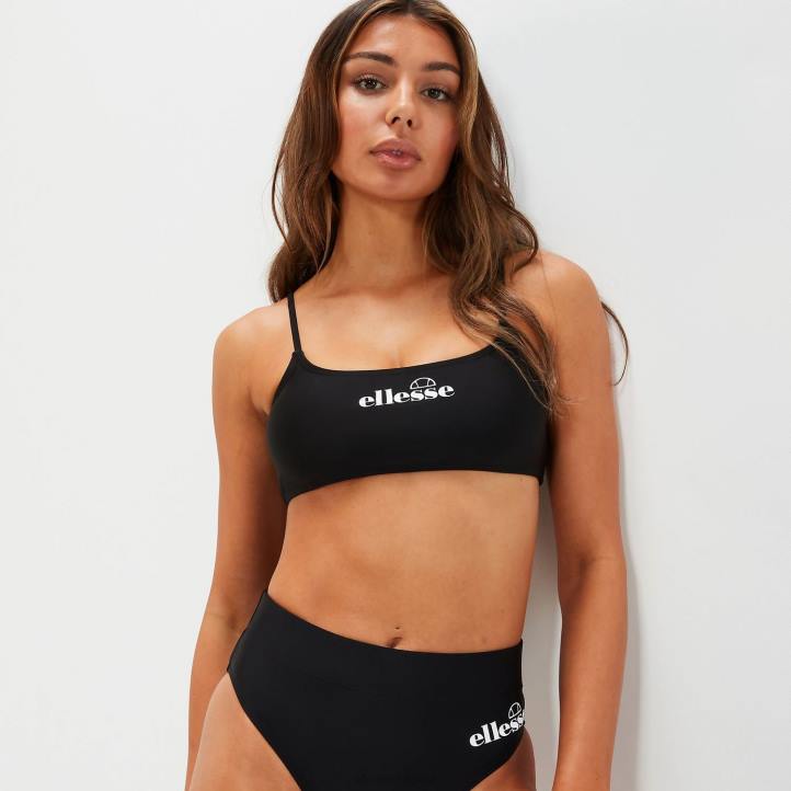 Ellesse Жени брелски горнище на бикини черен облекло 80BR150