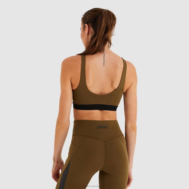 Ellesse Жени Джоуи сутиен горнище каки облекло 80BR204