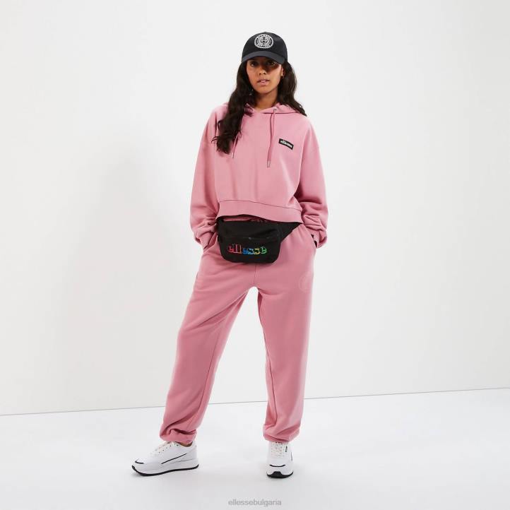 Ellesse Жени суичър с ореол розово облекло 80BR22