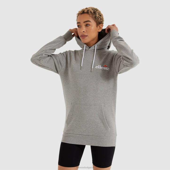 Ellesse Жени норео качулка сиво облекло 80BR39