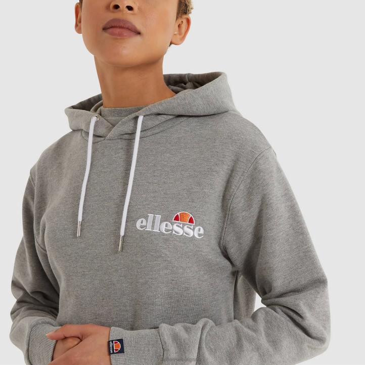 Ellesse Жени норео качулка сиво облекло 80BR39