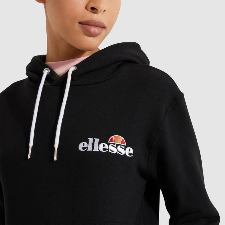 Ellesse Жени норео качулка черен облекло 80BR48