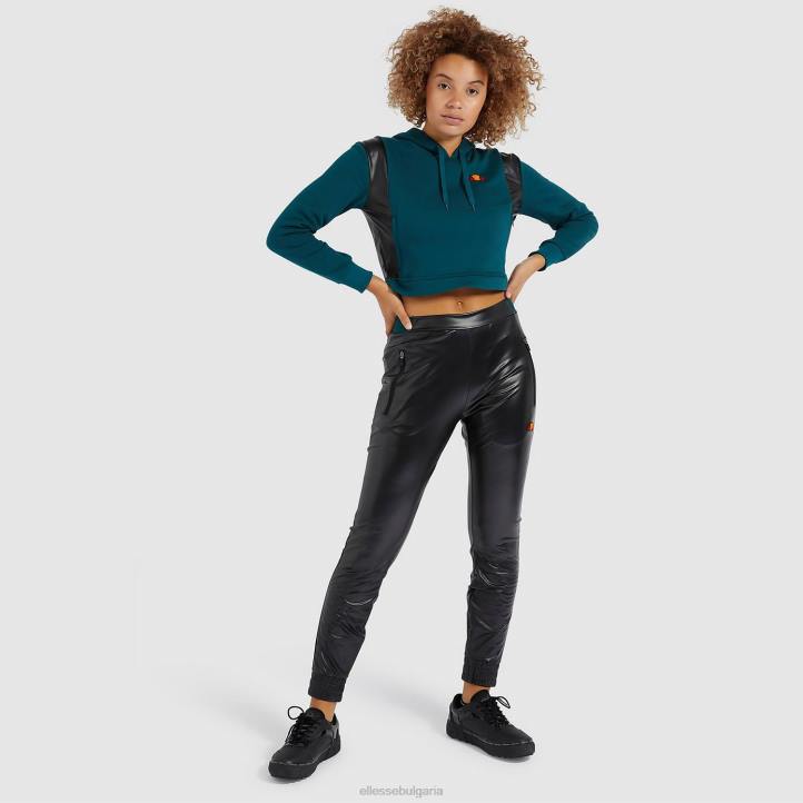 Ellesse Жени качулка fioci синьозелен облекло 80BR178