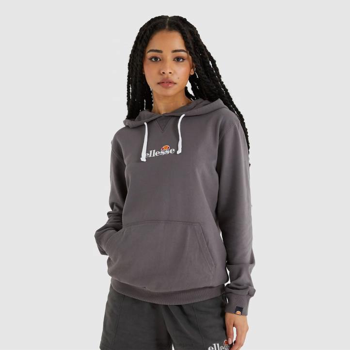 Ellesse Жени съдържание hoody тъмносив мергел облекло 80BR176