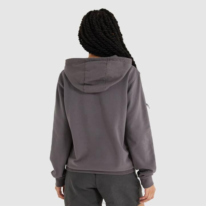 Ellesse Жени съдържание hoody тъмносив мергел облекло 80BR176