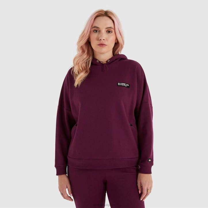 Ellesse Жени качулка semprevisa тъмно лилаво облекло 80BR175