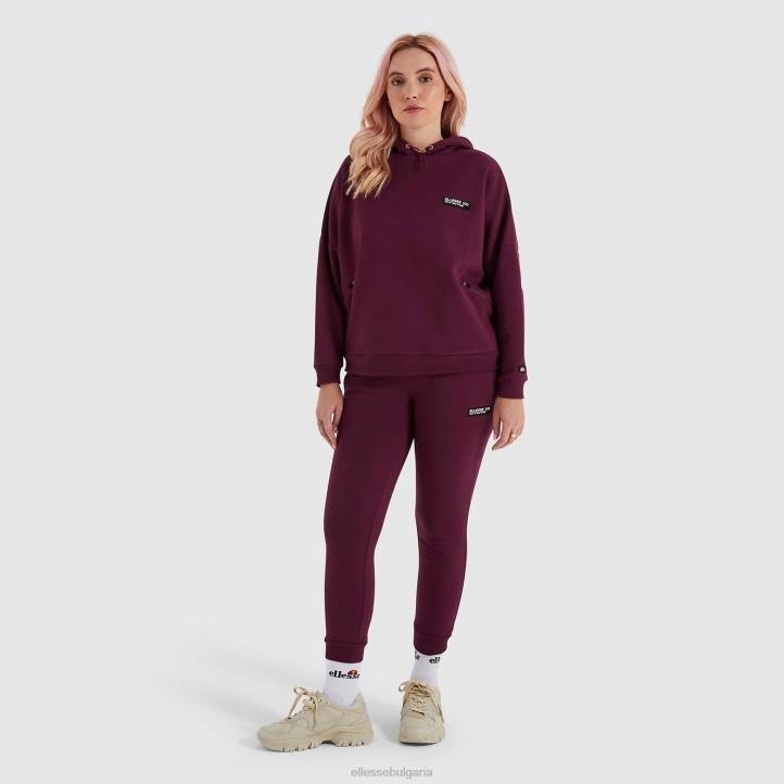 Ellesse Жени качулка semprevisa тъмно лилаво облекло 80BR175