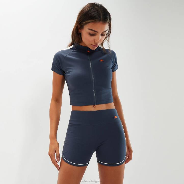 Ellesse Жени избягвам кратко тъмно синьо облекло 80BR128