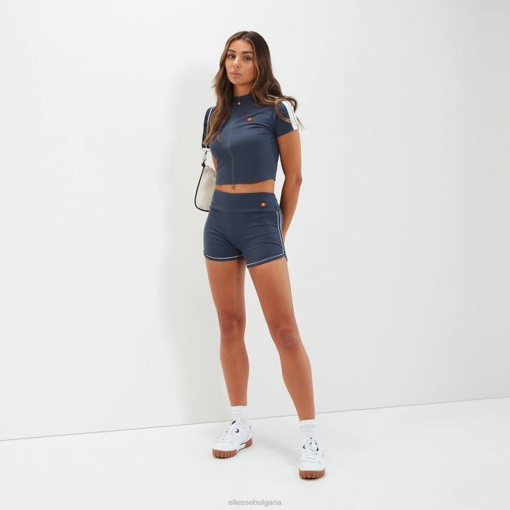Ellesse Жени избягвам кратко тъмно синьо облекло 80BR128