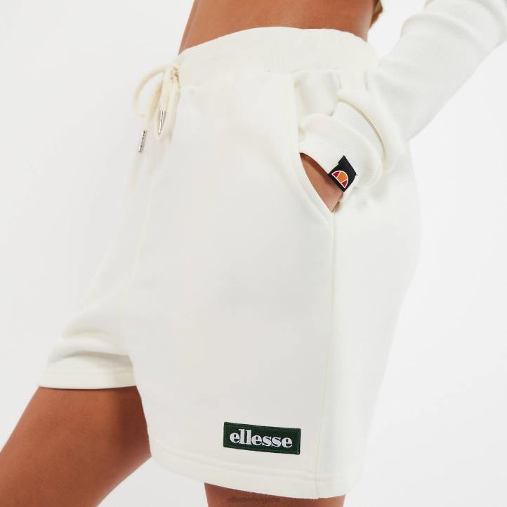 Ellesse Жени Шани кратко мръсно бяло облекло 80BR130