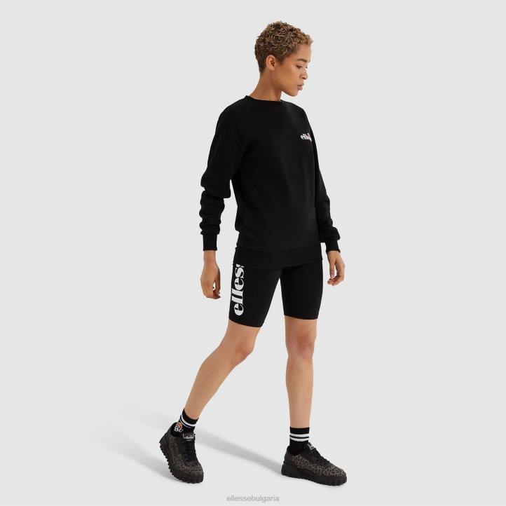 Ellesse Жени туристически шорти черен облекло 80BR132