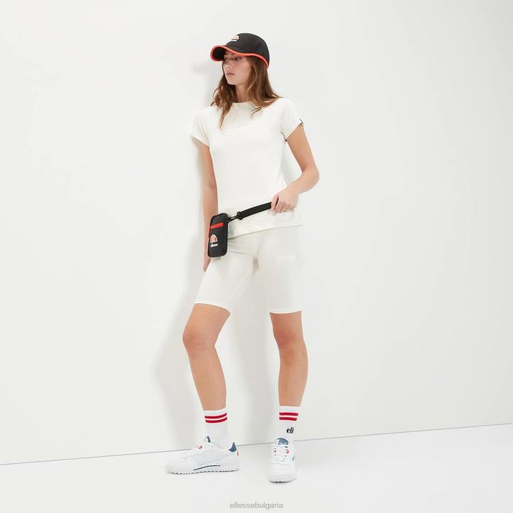 Ellesse Жени соган кратък мръсно бяло облекло 80BR144