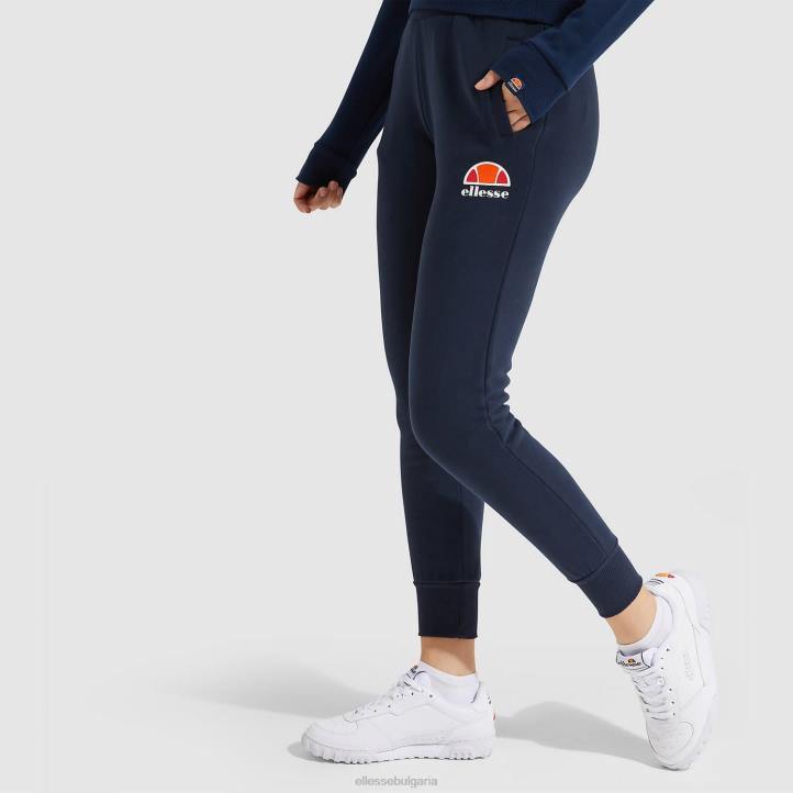 Ellesse Жени джог панталон Куинстаун военноморски флот облекло 80BR111