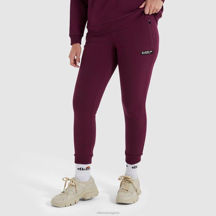 Ellesse Жени панталон за джог терминило тъмно лилаво облекло 80BR193