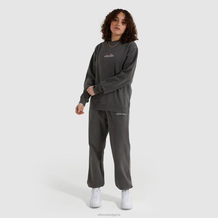 Ellesse Жени спокойни панталони за джогинг тъмносив мергел облекло 80BR196