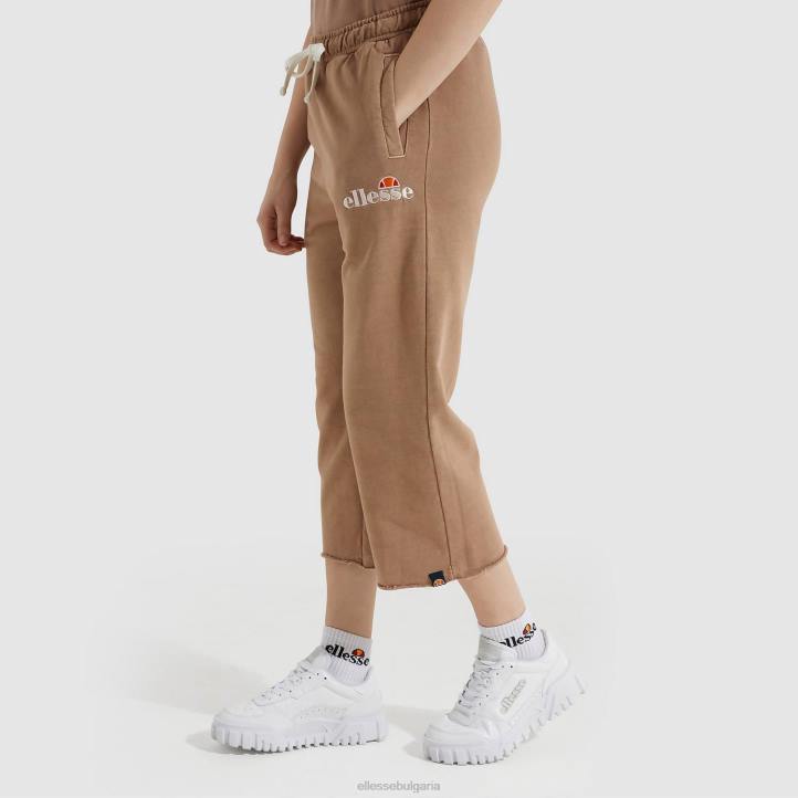 Ellesse Жени taran изрязан панталон за джогинг кафяво облекло 80BR185