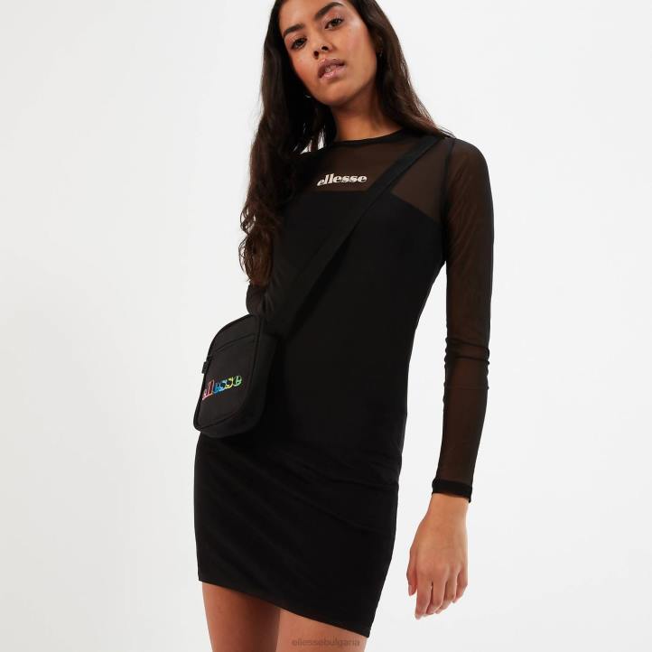 Ellesse Жени дрелоно рокля черен облекло 80BR103