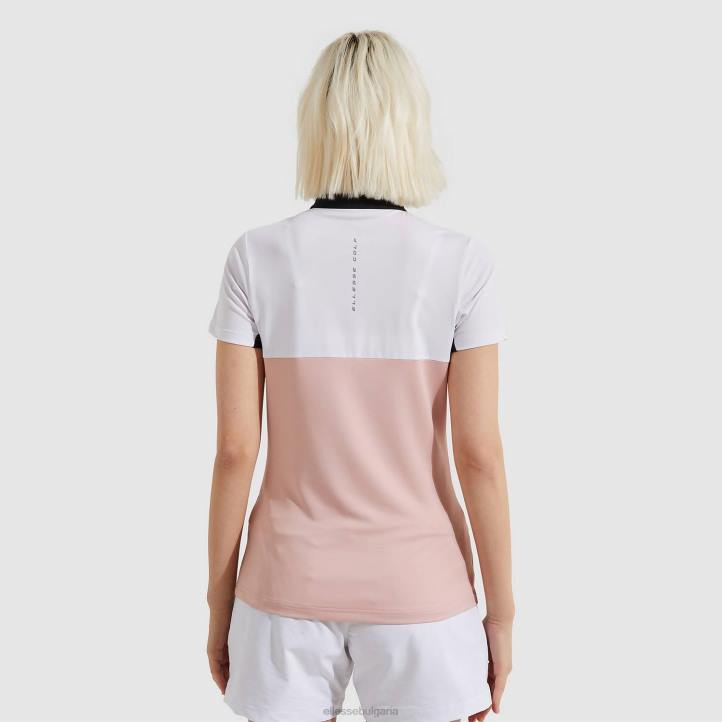 Ellesse Жени поло тениска dorali розово облекло 80BR245