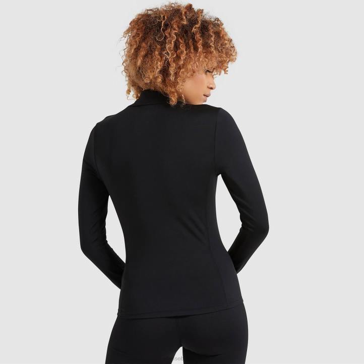 Ellesse Жени горнище софира 1/4 с цип черен облекло 80BR96