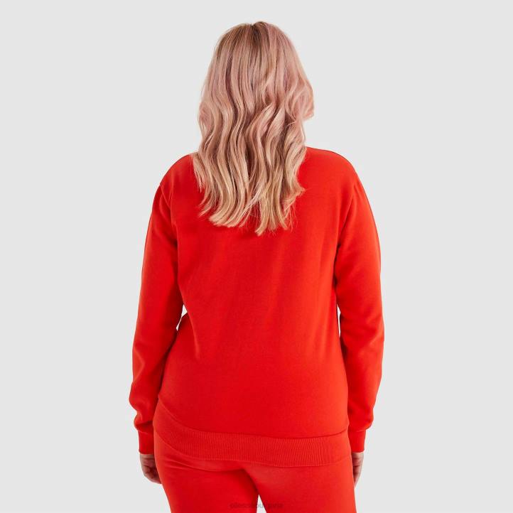 Ellesse Жени суичър верала червен облекло 80BR169