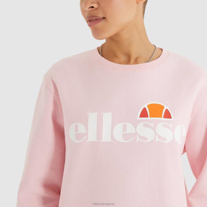 Ellesse Жени суичър агата светло розово облекло 80BR29