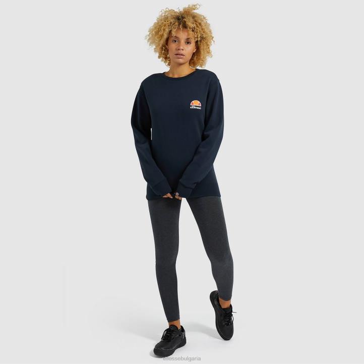 Ellesse Жени суичър хавърфорд военноморски флот облекло 80BR34