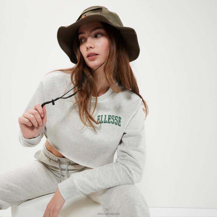 Ellesse Жени суитшърт canleo светлосив мергел облекло 80BR41
