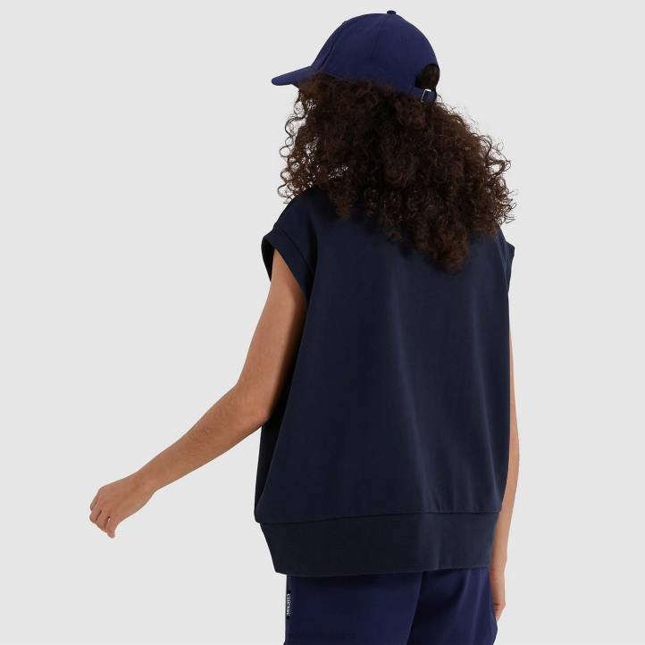Ellesse Жени суичър cher военноморски флот облекло 80BR168