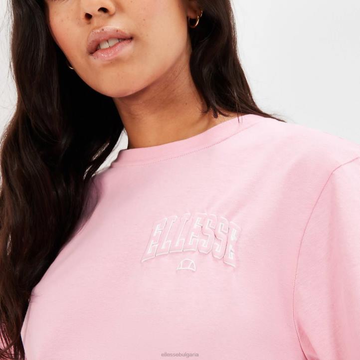 Ellesse Жени изрязан суичър guiditta розово облекло 80BR20