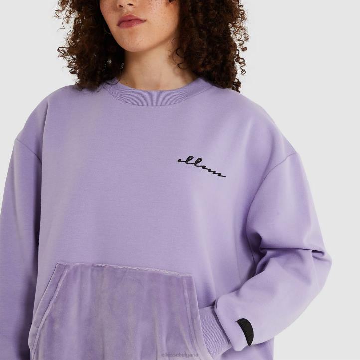 Ellesse Жени kiraic суичъри лилаво облекло 80BR181