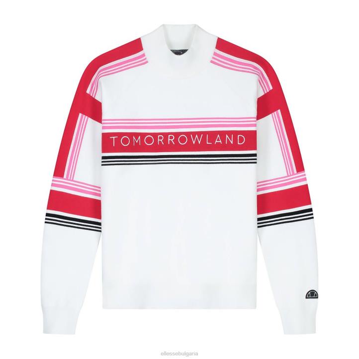 Ellesse Жени плетен суичър tomorrowland бяло облекло 80BR36