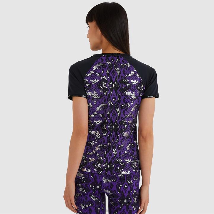 Ellesse Жени Шае тениска цял печат облекло 80BR205