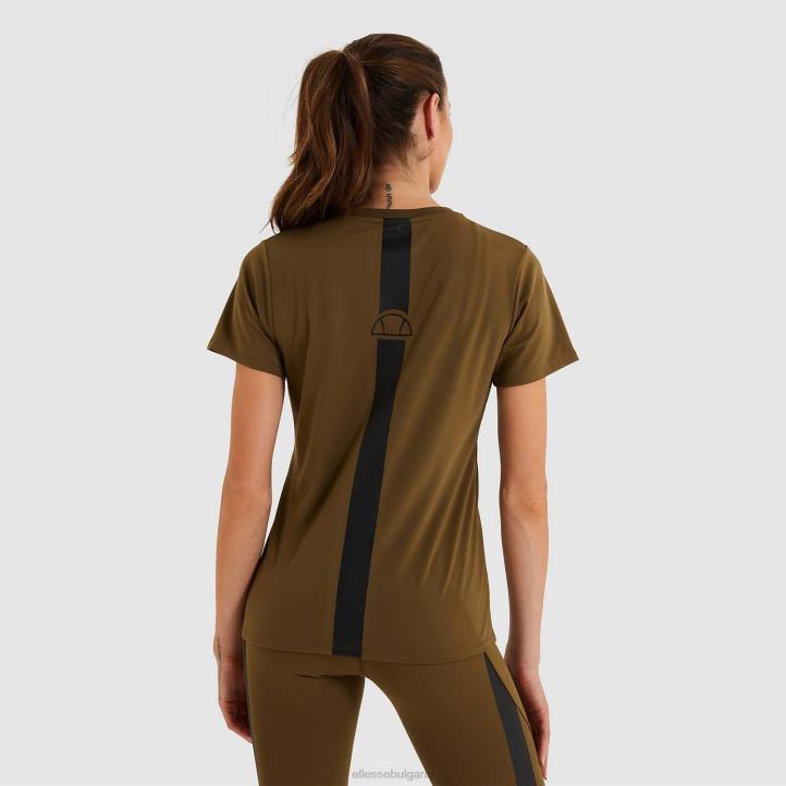 Ellesse Жени линдли тениска каки облекло 80BR234