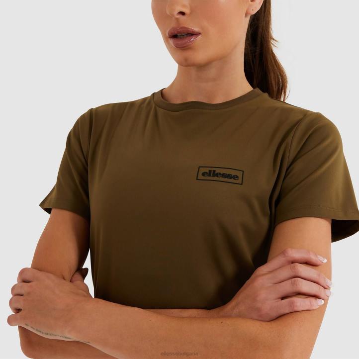 Ellesse Жени линдли тениска каки облекло 80BR234
