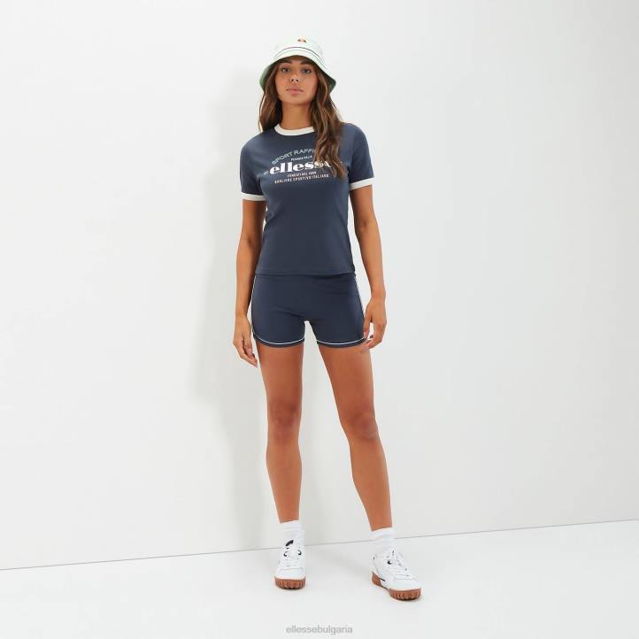 Ellesse Жени телани тениска тъмно синьо облекло 80BR49