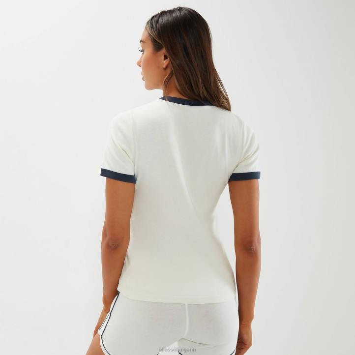 Ellesse Жени телани тениска мръсно бяло облекло 80BR50
