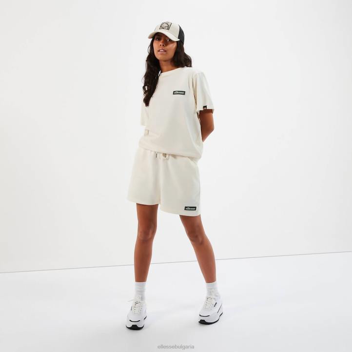Ellesse Жени толин тениска мръсно бяло облекло 80BR82