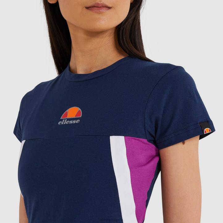 Ellesse Жени тениска Mathia военноморски флот облекло 80BR216