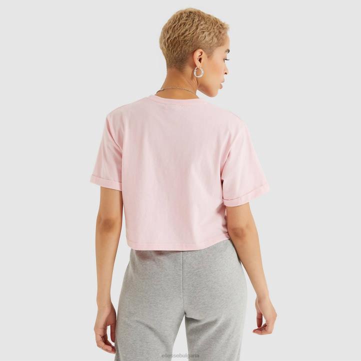 Ellesse Жени изрязана тениска alberta светло розово облекло 80BR70