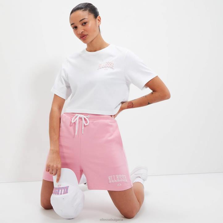 Ellesse Жени тениска beneventi croppd бяло облекло 80BR56