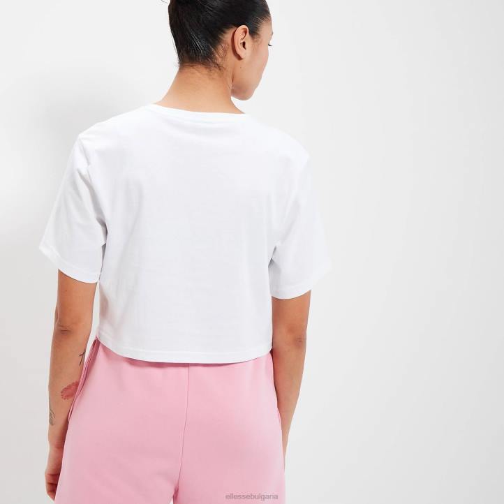Ellesse Жени тениска beneventi croppd бяло облекло 80BR56