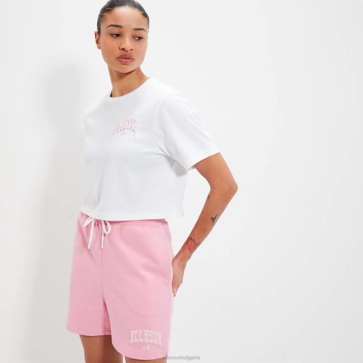 Ellesse Жени тениска beneventi croppd бяло облекло 80BR56