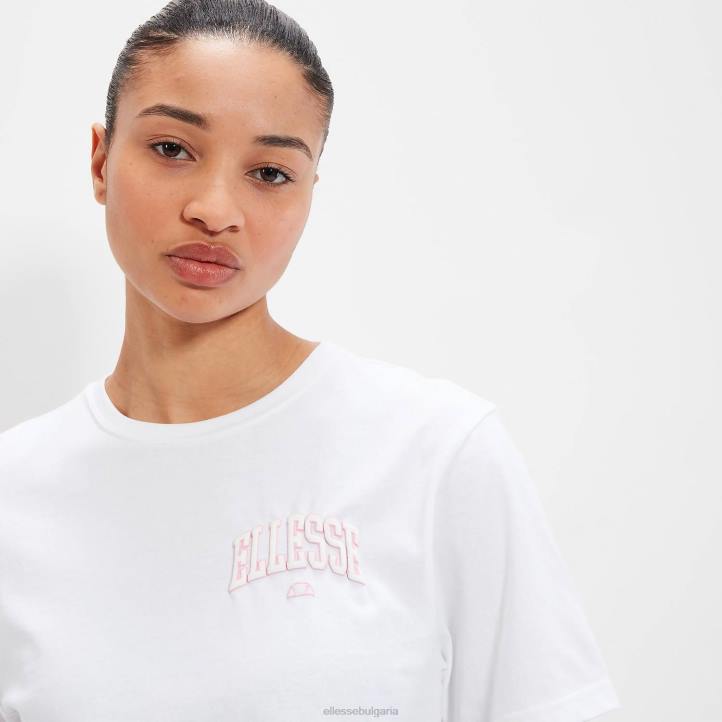 Ellesse Жени тениска beneventi croppd бяло облекло 80BR56