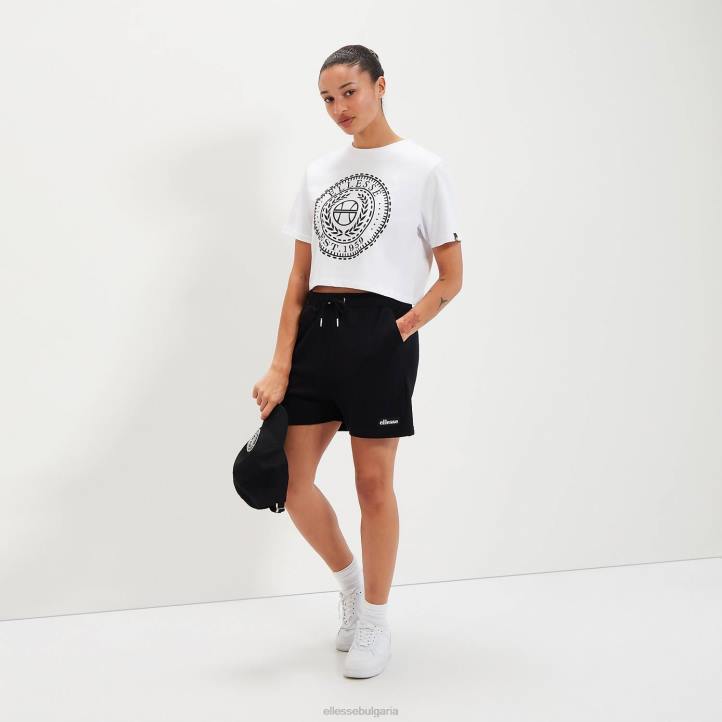 Ellesse Жени кратка тениска carala бяло облекло 80BR94
