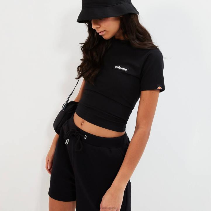 Ellesse Жени тениска chelu черен облекло 80BR85