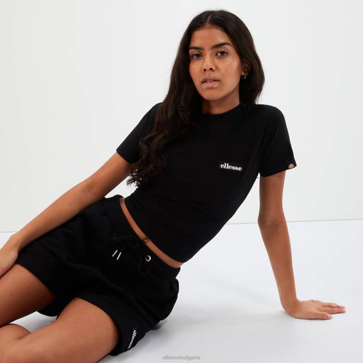 Ellesse Жени тениска chelu черен облекло 80BR85
