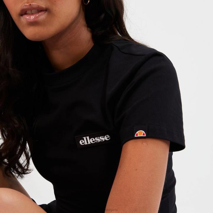 Ellesse Жени тениска chelu черен облекло 80BR85