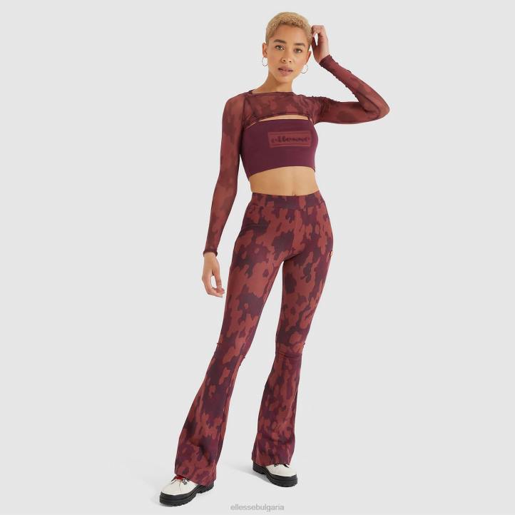 Ellesse Жени тениска darol тъмно лилаво облекло 80BR203