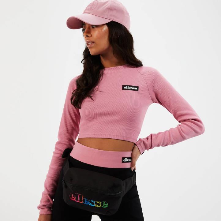 Ellesse Жени кратка тениска с дълъг ръкав linny розово облекло 80BR91