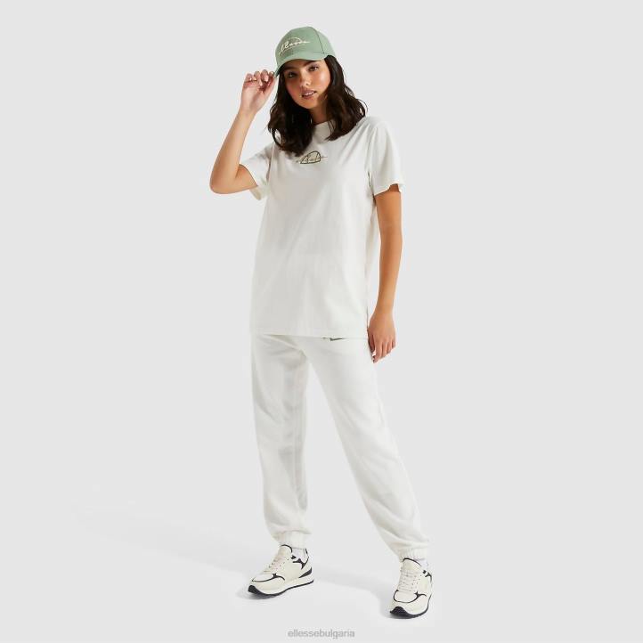 Ellesse Жени orenzo овъргайз тениска мръсно бяло облекло 80BR241